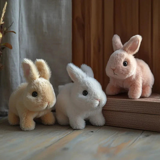 Interactive Bunny Toy Touch & Voice Activated Hopping Movements