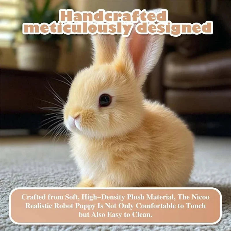 Interactive Bunny Toy Touch & Voice Activated Hopping Movements