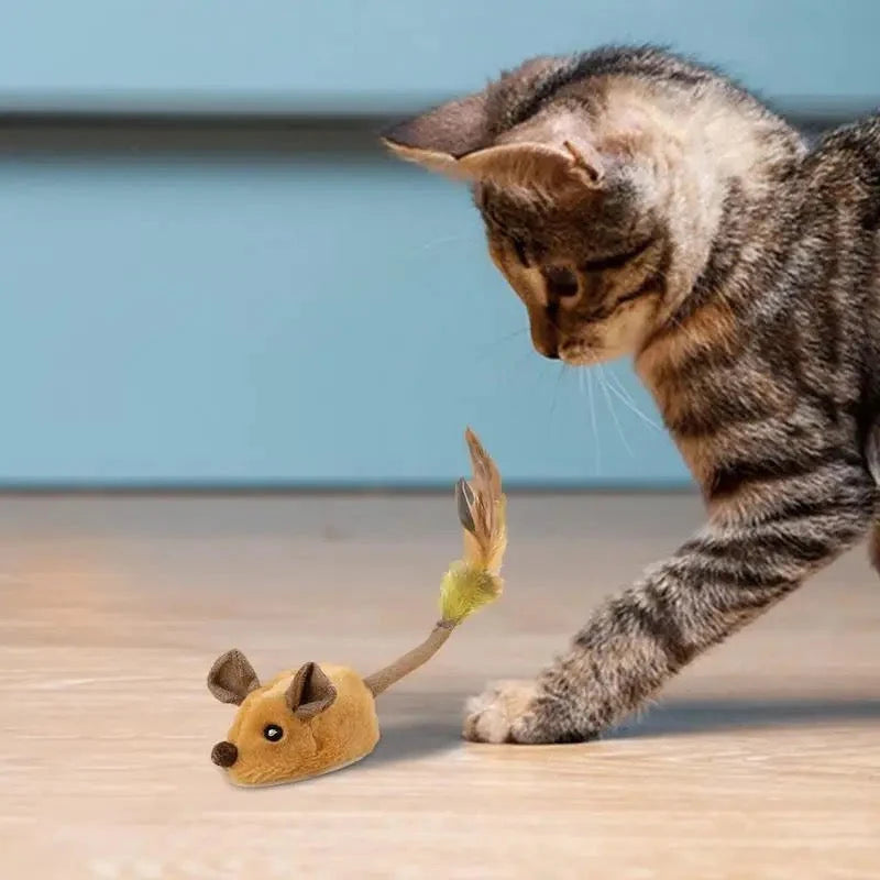 Interactive Cat Toy 360 Degree Motion Obstacle Detection