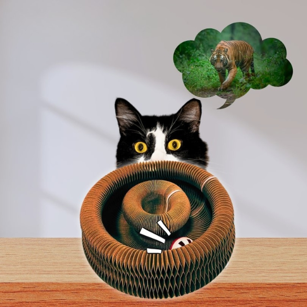 Interactive Cat Toy Random Motion Scratch-Resistant & Non-Toxic