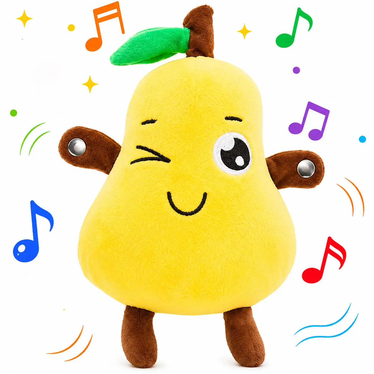 Interactive Plush Toy Two-Player Cooperative Sound & Light