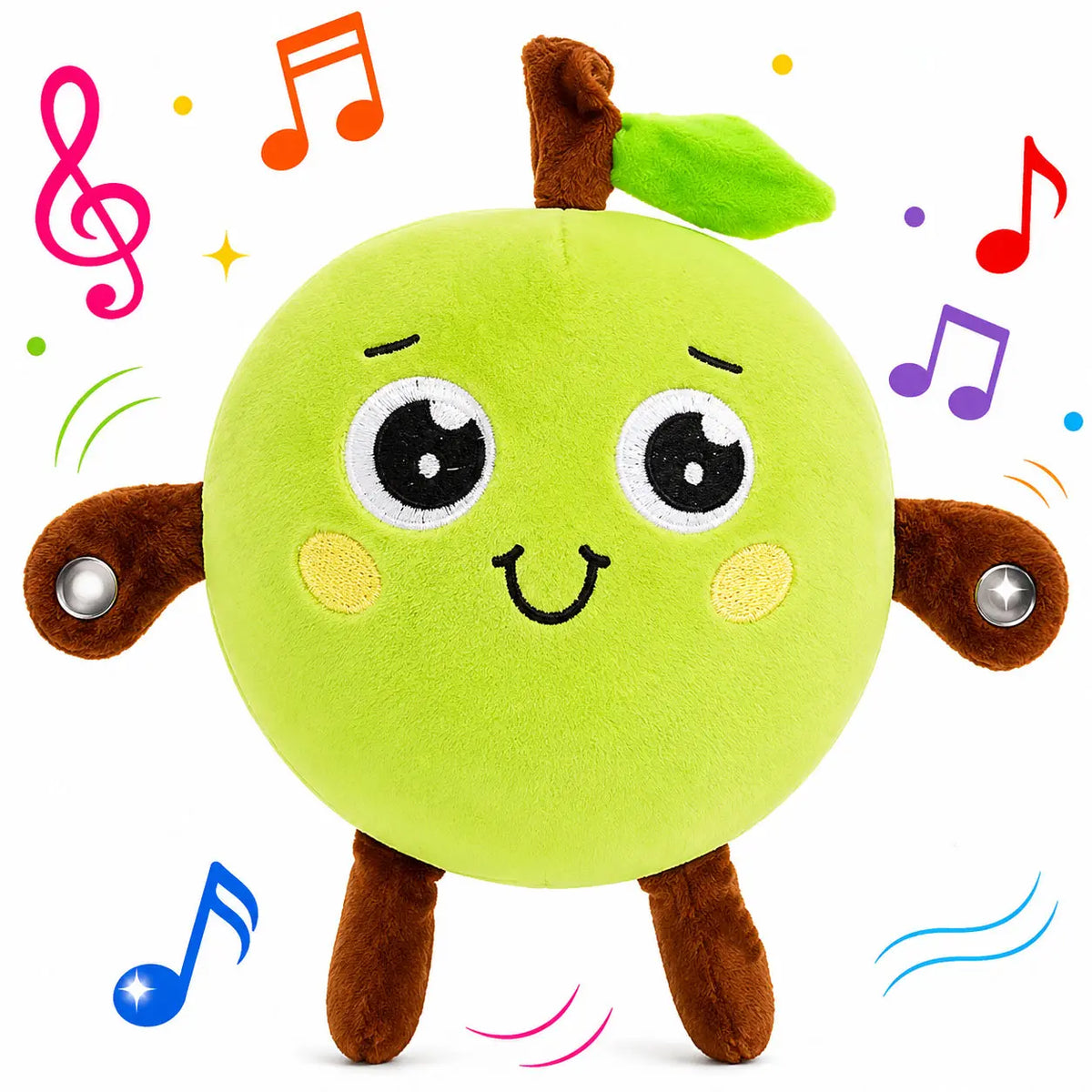 Interactive Plush Toy Two-Player Cooperative Sound & Light