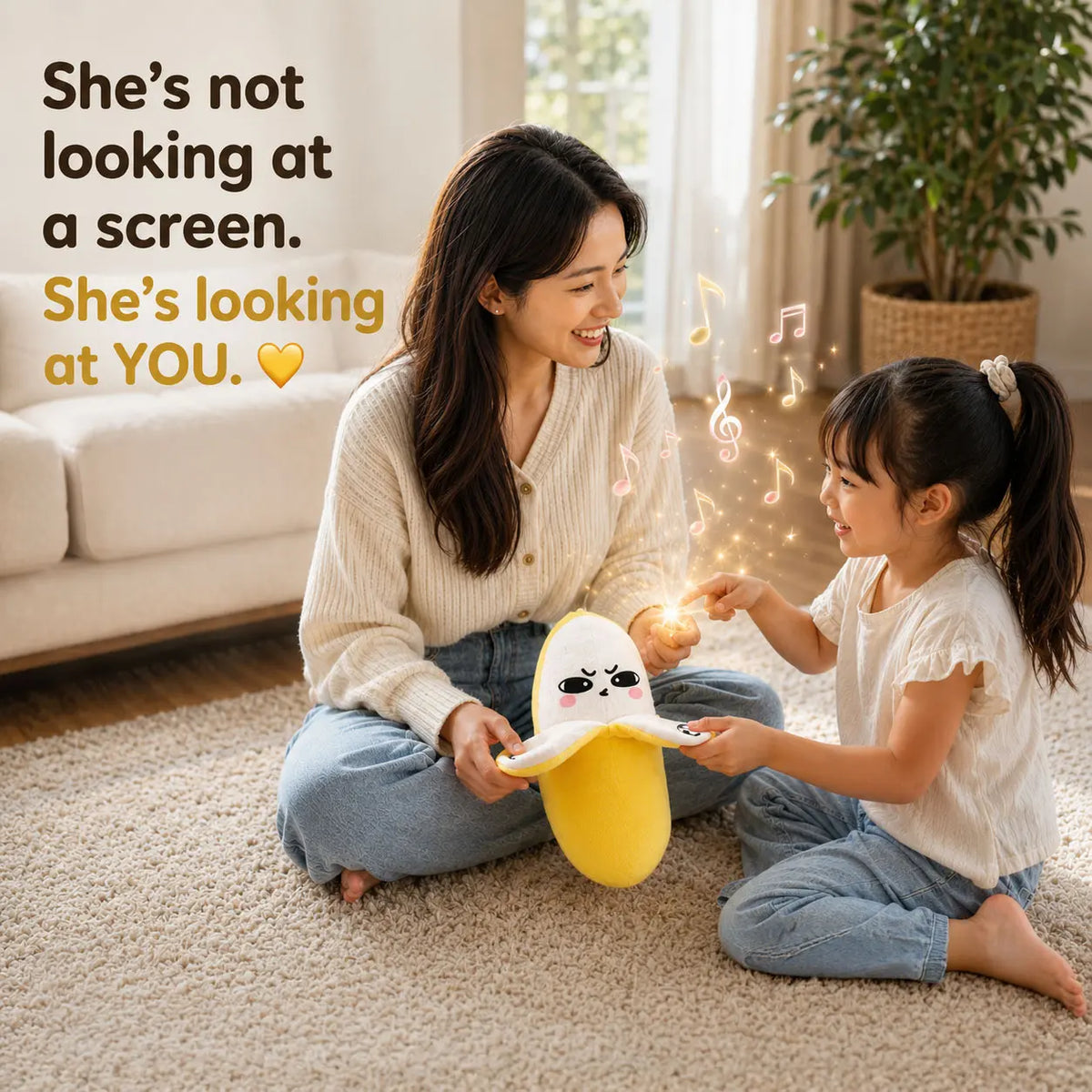 Interactive Plush Toy Two-Player Cooperative Sound & Light
