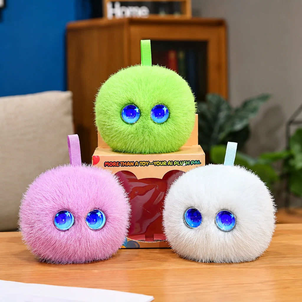 Interactive Plush Toy Voice Chat Touch-Responsive Rechargeable