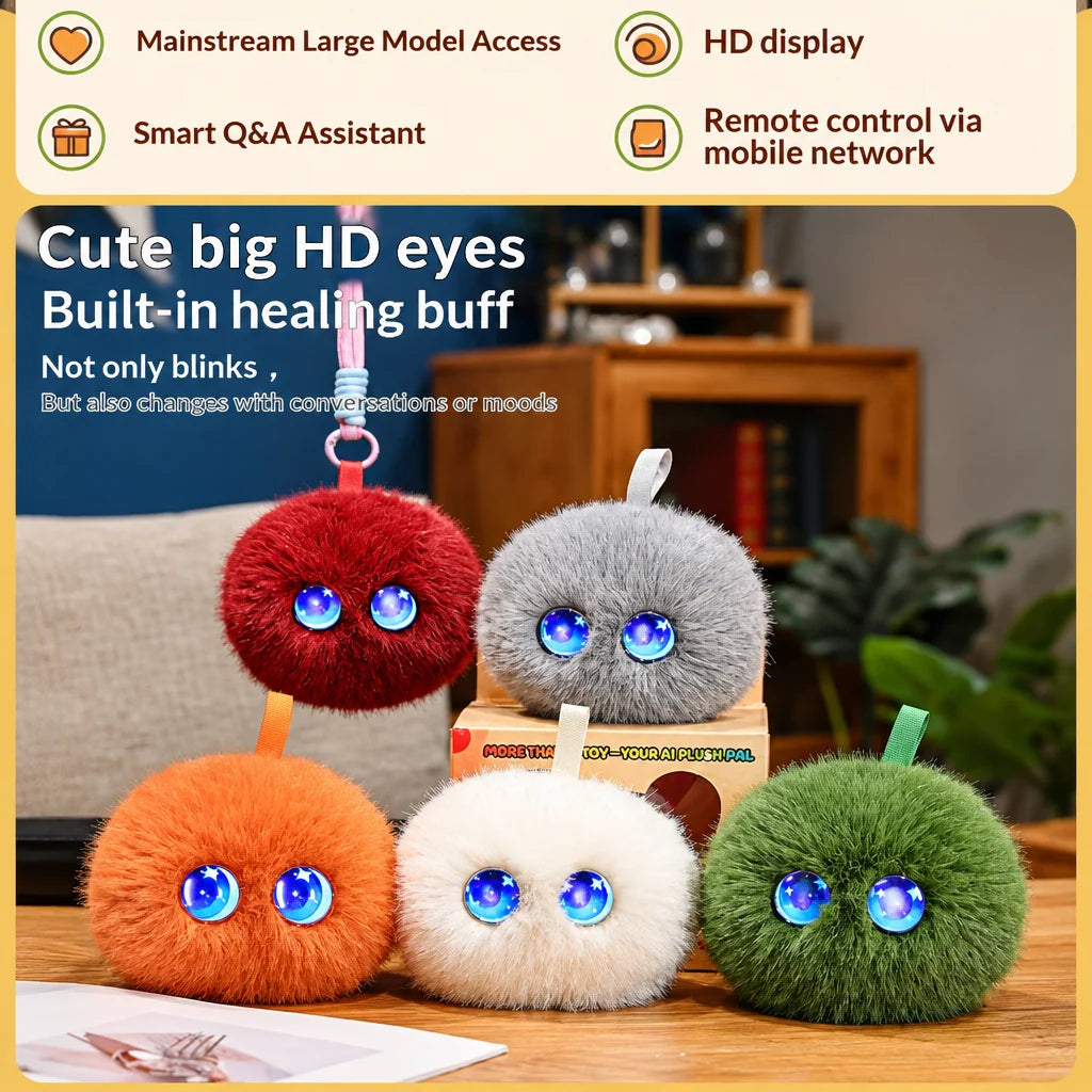 Interactive Plush Toy Voice Chat Touch-Responsive Rechargeable