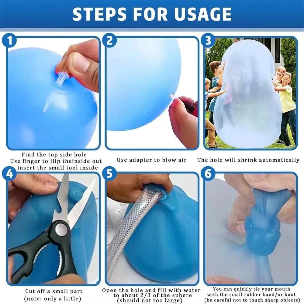 Jelly Ball Set Air & Water Fill Set of 3