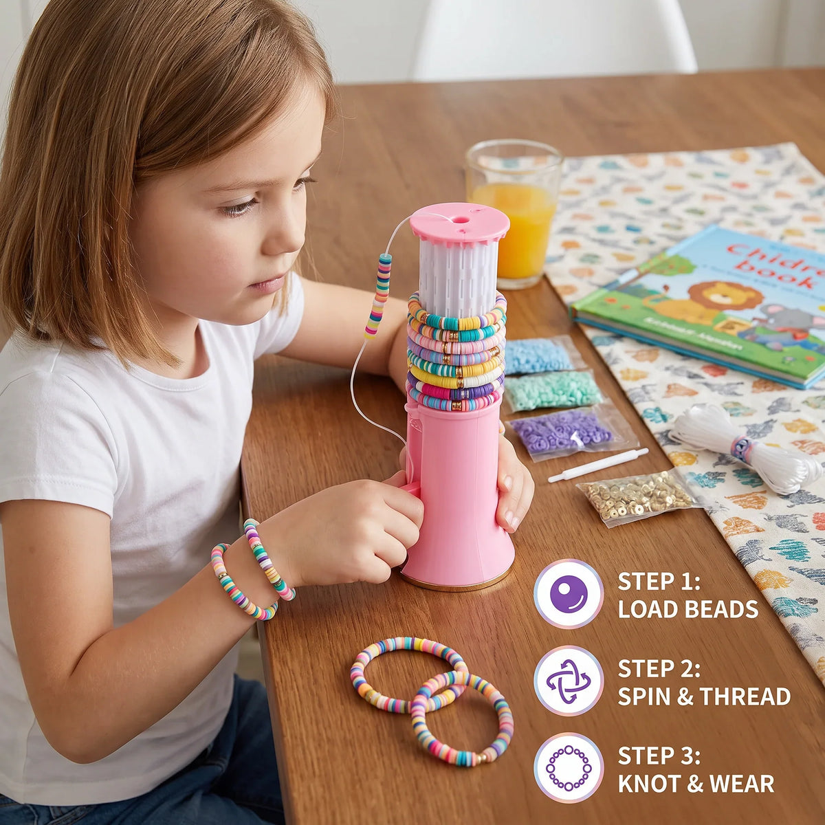 Jewelry Making Kit Beads & Charms For Bracelets And Necklaces