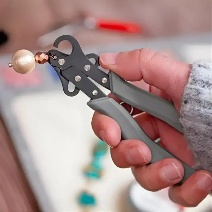 Jewelry Pliers Loop Former & Cutter Non-Slip Handle