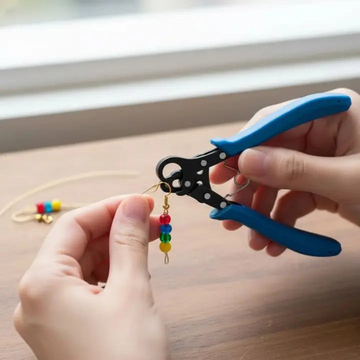 Jewelry Pliers Loop Former & Cutter Non-Slip Handle