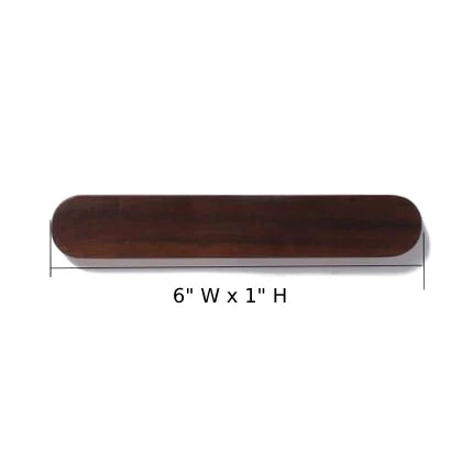Key Holder Magnetic Adhesive Wall Mount Natural Wood
