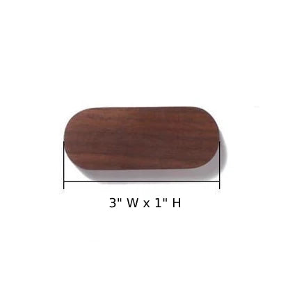 Key Holder Magnetic Adhesive Wall Mount Natural Wood