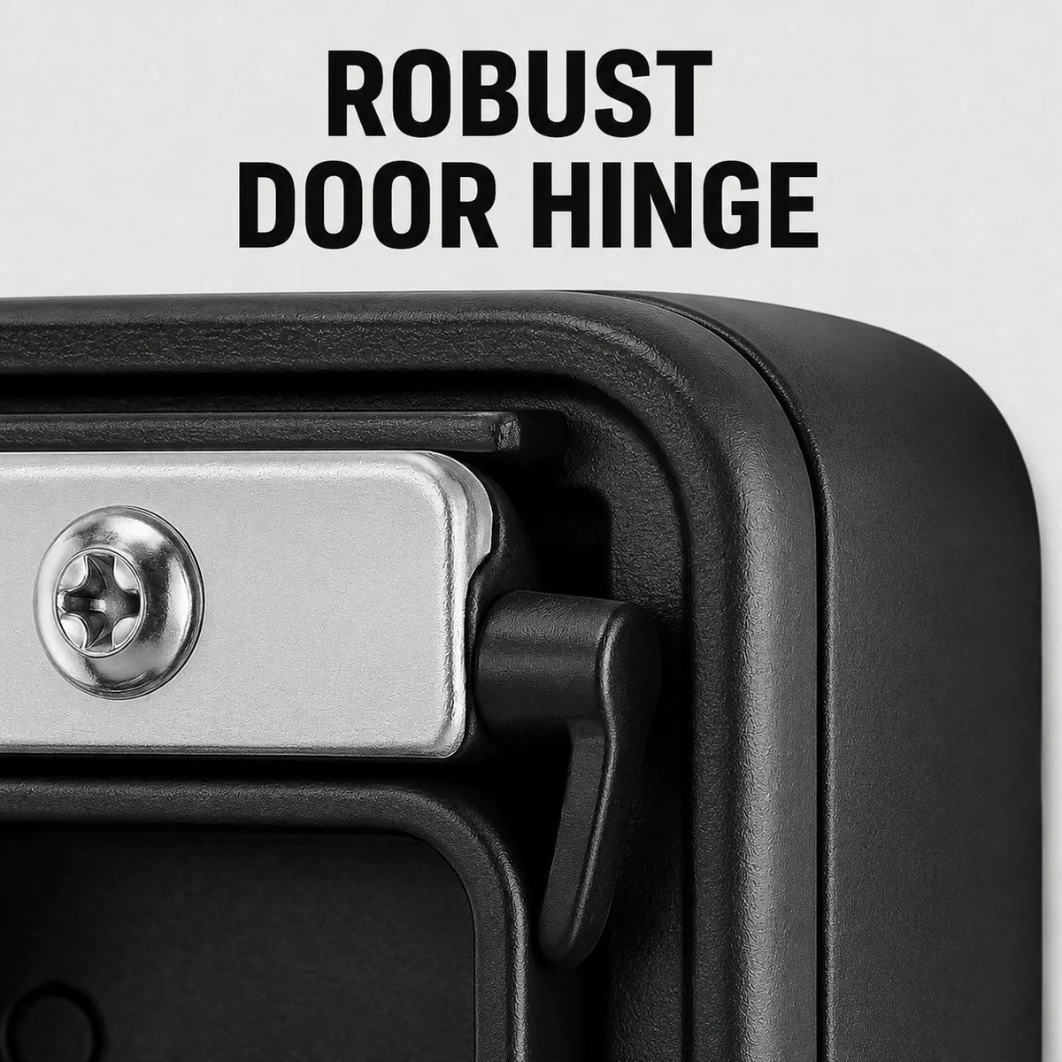 Key Lock Box Weather-Resistant Metal Adjustable Combination Wall-Mounted