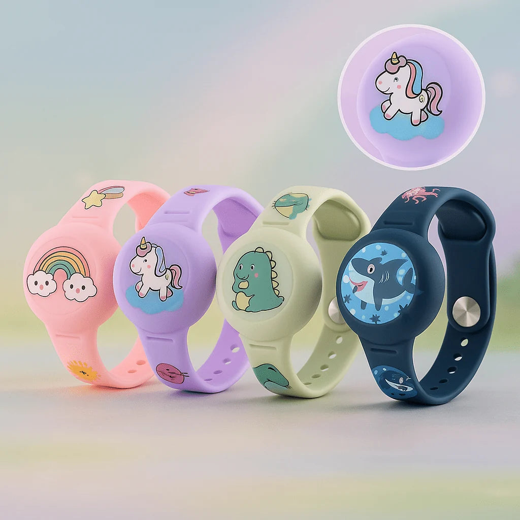 Kids GPS Bracelet Real-Time Location Tracking Adjustable Strap