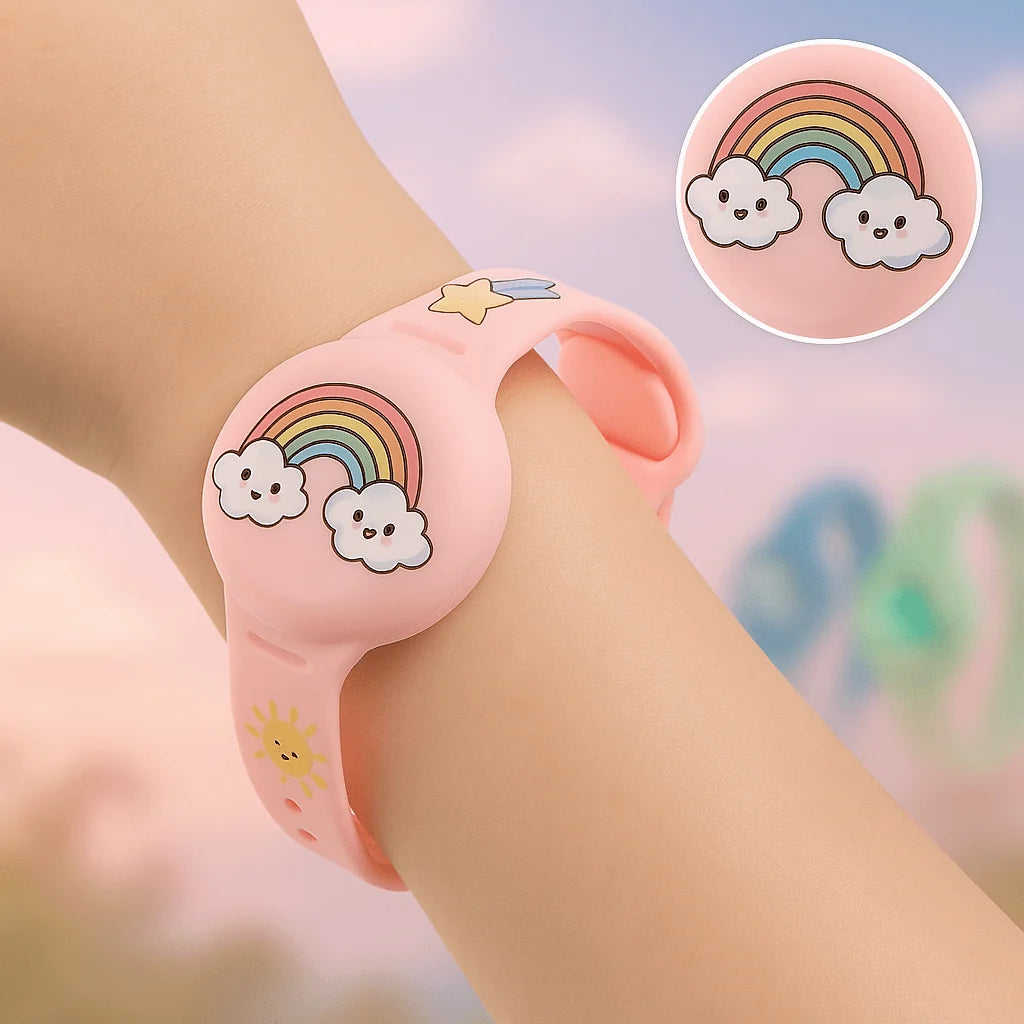 Kids GPS Bracelet Real-Time Location Tracking Adjustable Strap