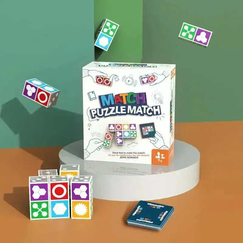 Kids Logic Game Pattern Matching Durable Blocks & Cards