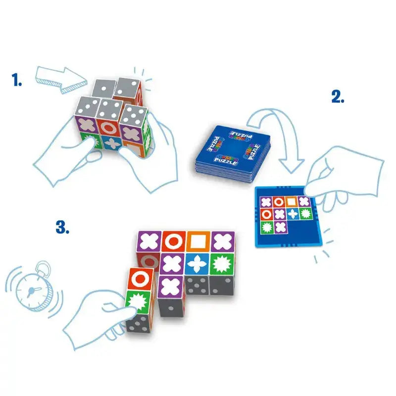 Kids Logic Game Pattern Matching Durable Blocks & Cards