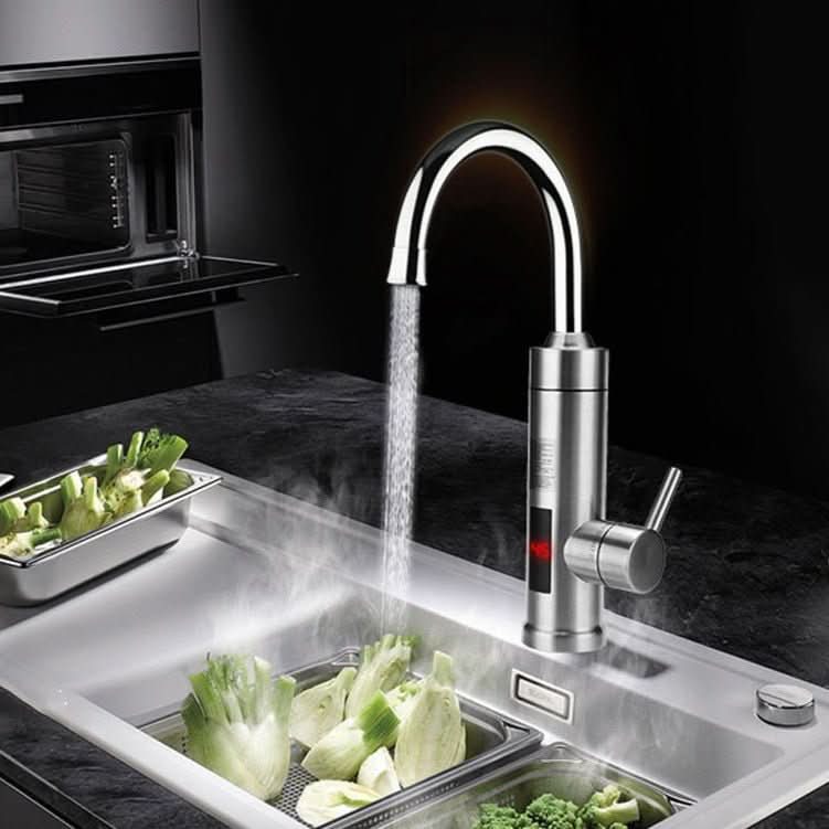 Kitchen Faucet Instant Hot & Cold Water Stainless Steel
