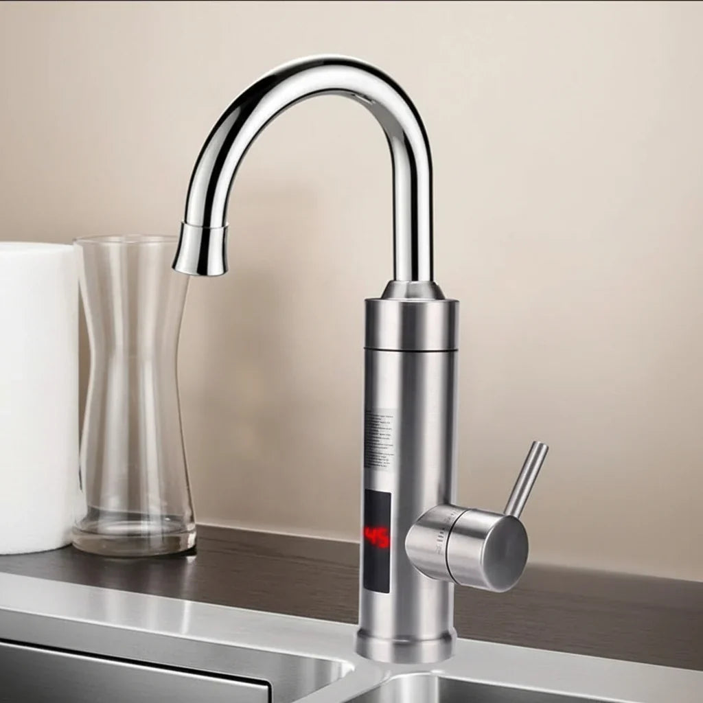 Kitchen Faucet Instant Hot & Cold Water Stainless Steel