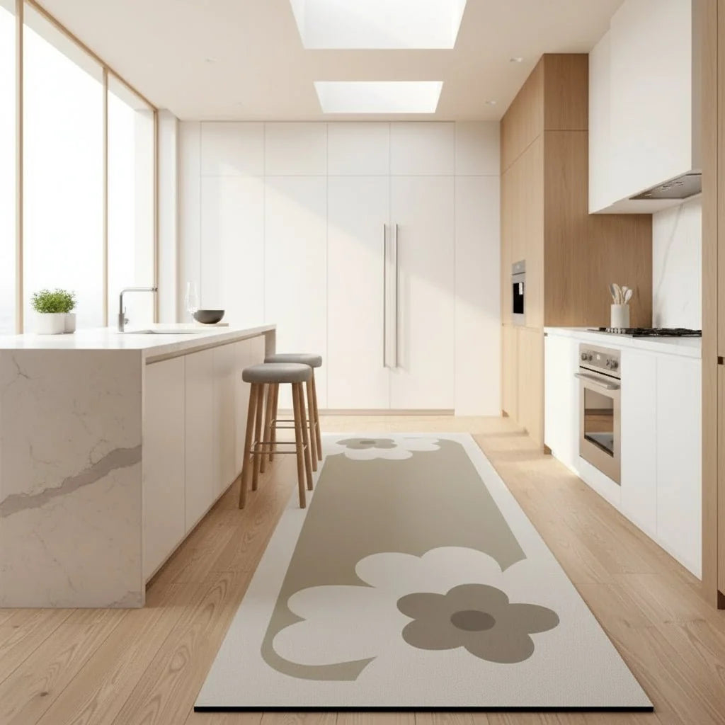 Kitchen Mat Cushioned Absorbent Non-Slip Backing