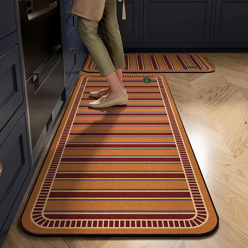 Kitchen Mat Cushioned Anti-Fatigue Non-Slip Wipe-Clean Surface