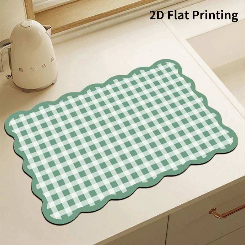 Kitchen Mat Cushioned Anti-Fatigue Wipe-Clean Surface