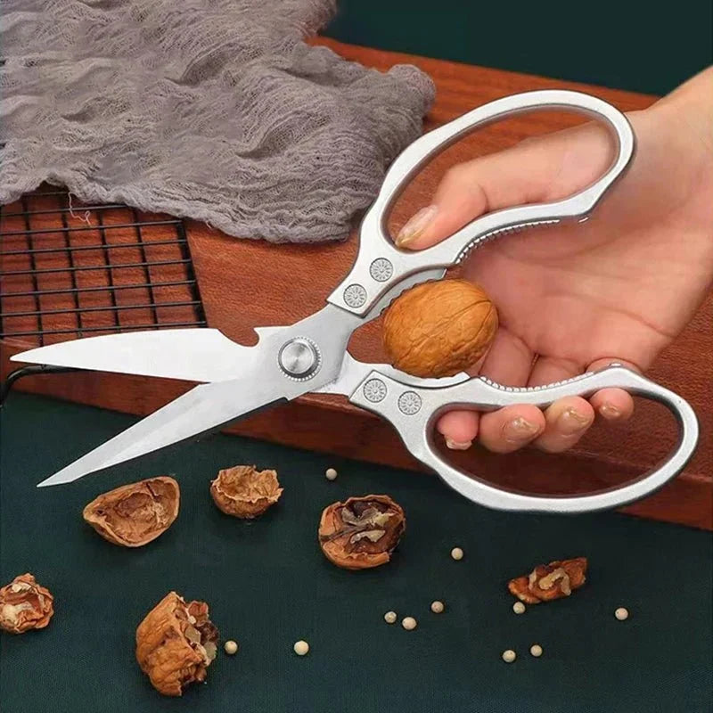 Kitchen Scissors Stainless Steel Ergonomic Handle, Multi-Purpose Cutting