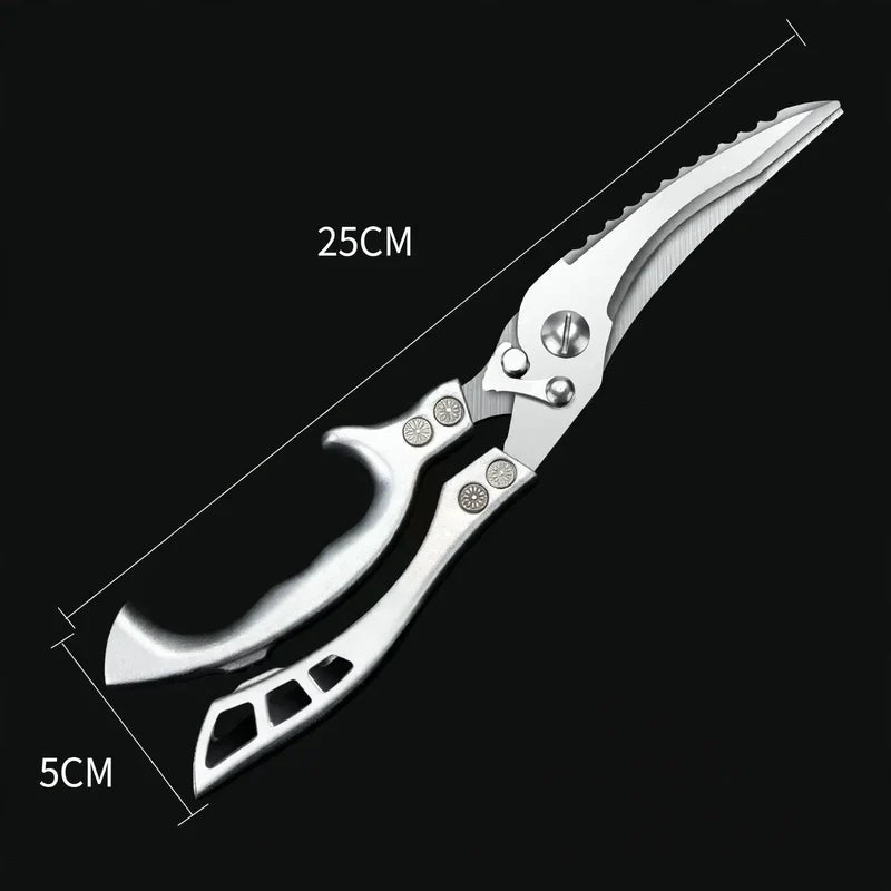 Kitchen Shears Stainless Steel Bone-Cutting Ergonomic Grip