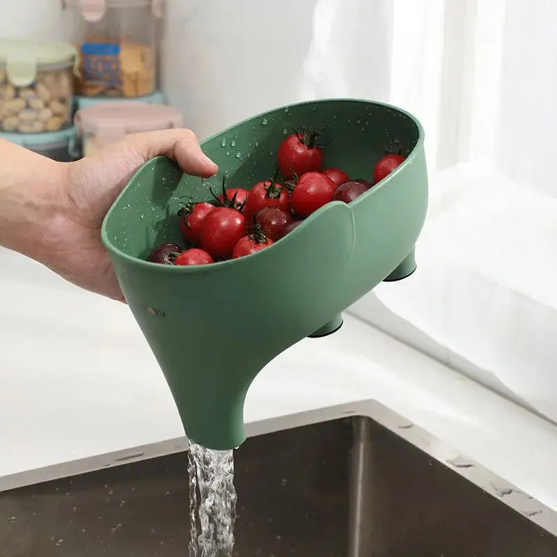 Kitchen Sink Strainer Food Scrap Catcher & Dishwasher-Safe