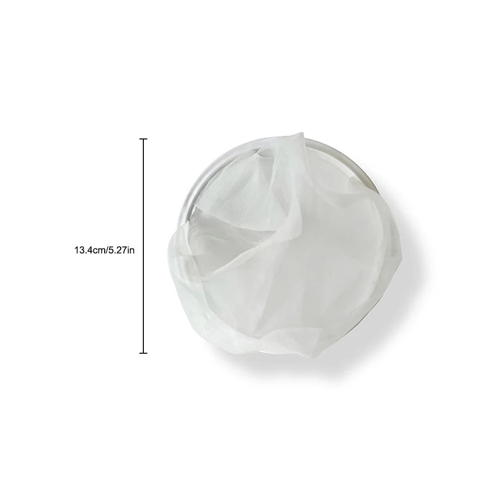 Kitchen Strainer Dual Mesh Removable Screen Hanging Hook