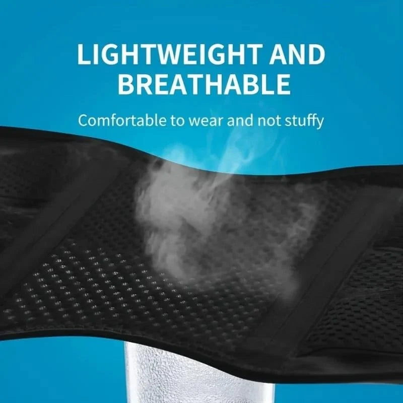 Knee Support Brace Open Patella Adjustable Straps Breathable Mesh