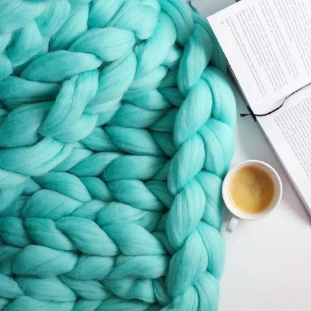 Knitting Yarn Chunky Soft Wool 2.2 lb Skein