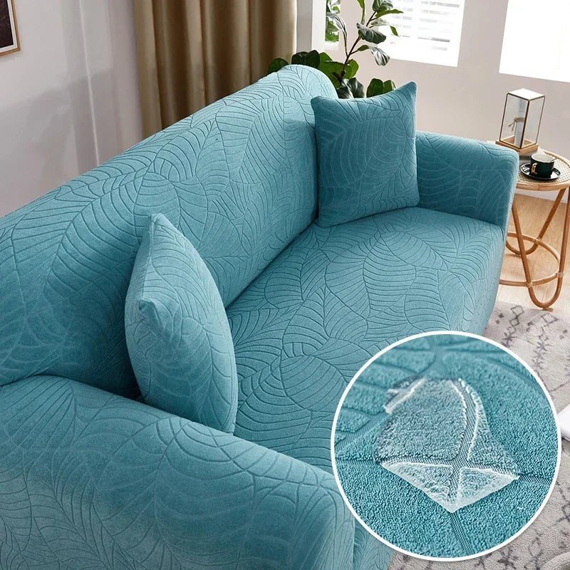 L-Shaped Sofa Cover Polyester Stain & Pet Hair Protection