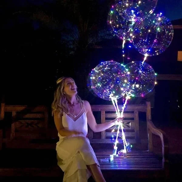 LED Balloon Color-Changing Reusable Holder