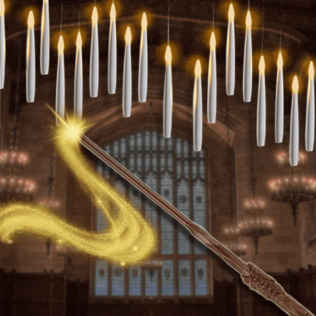 LED Candles Flickering Flameless Remote-Controlled Floating