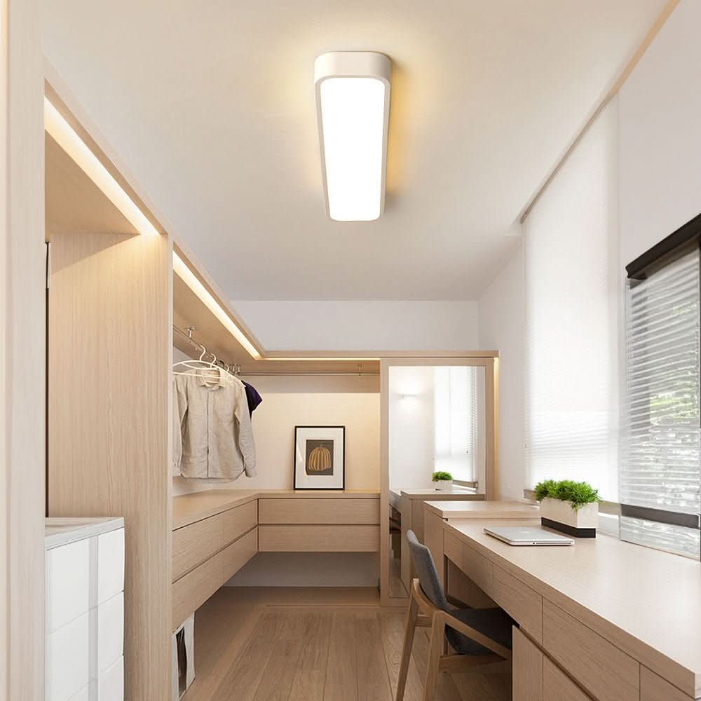 LED Ceiling Light Dimmable With Remote Control Nordic Design