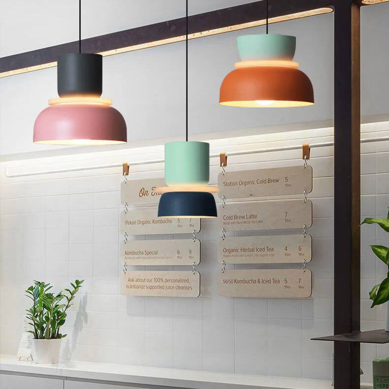 LED Pendant Light 59 Inch Adjustable Cable Metal