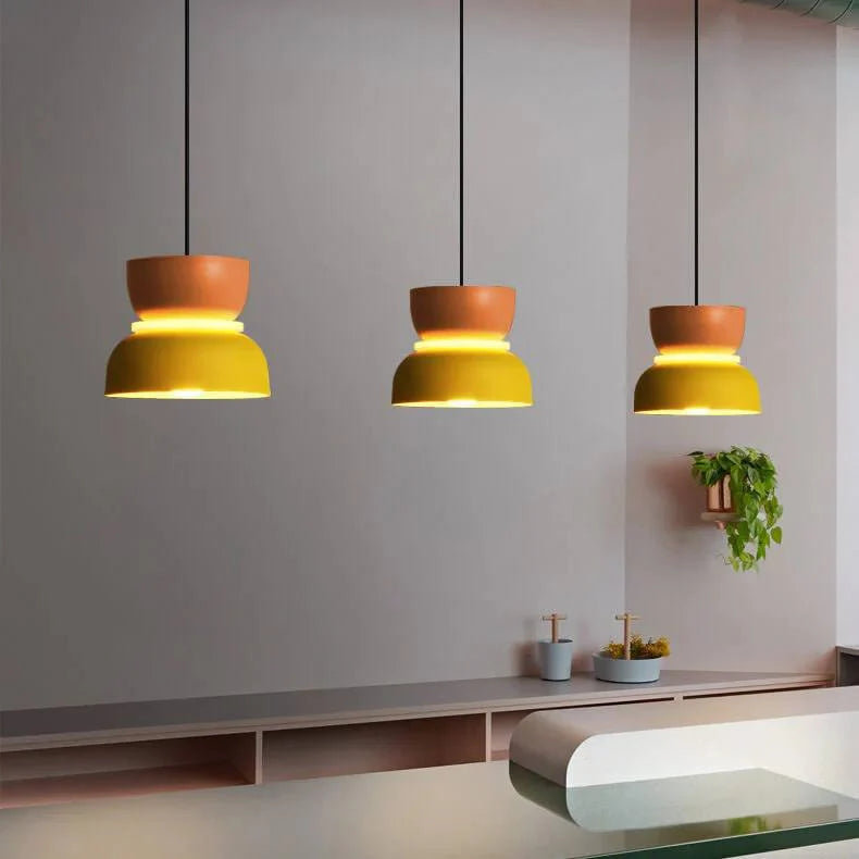 LED Pendant Light 59 Inch Adjustable Cable Metal