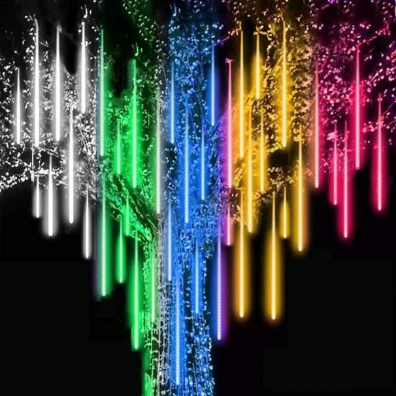 LED String Lights Cascading Snowfall Effect 144 Bulbs
