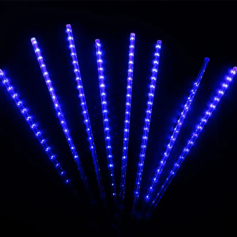 LED String Lights Cascading Snowfall Effect 144 Bulbs
