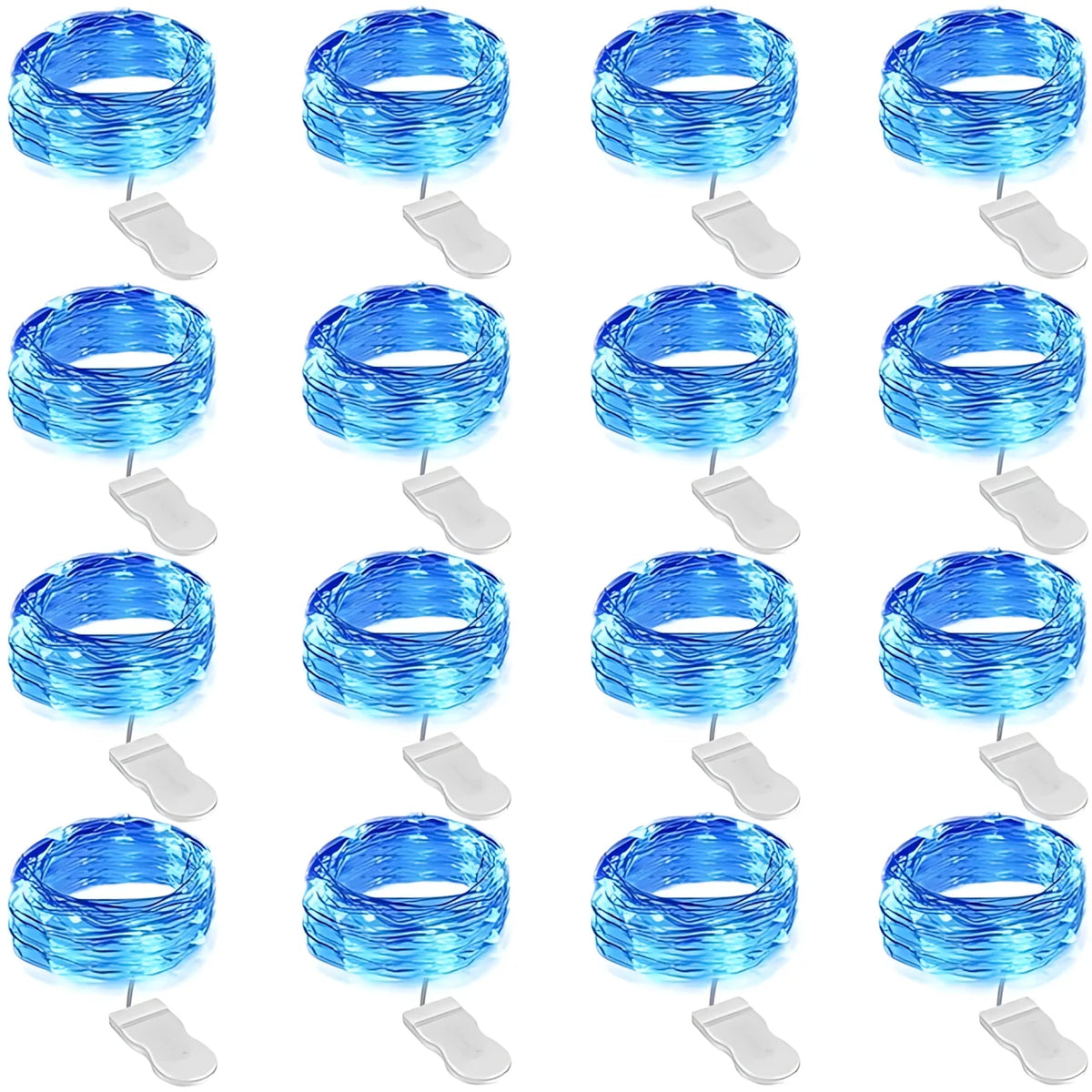 LED String Lights Flexible Wire Waterproof 100-Strand Set