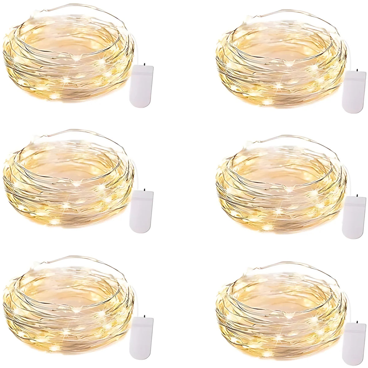 LED String Lights Flexible Wire Waterproof 100-Strand Set