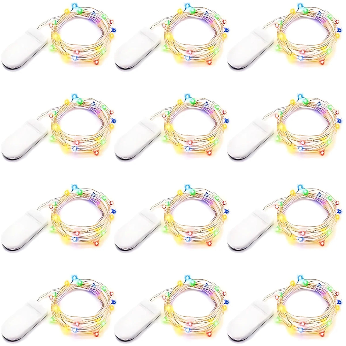 LED String Lights Flexible Wire Waterproof 100-Strand Set
