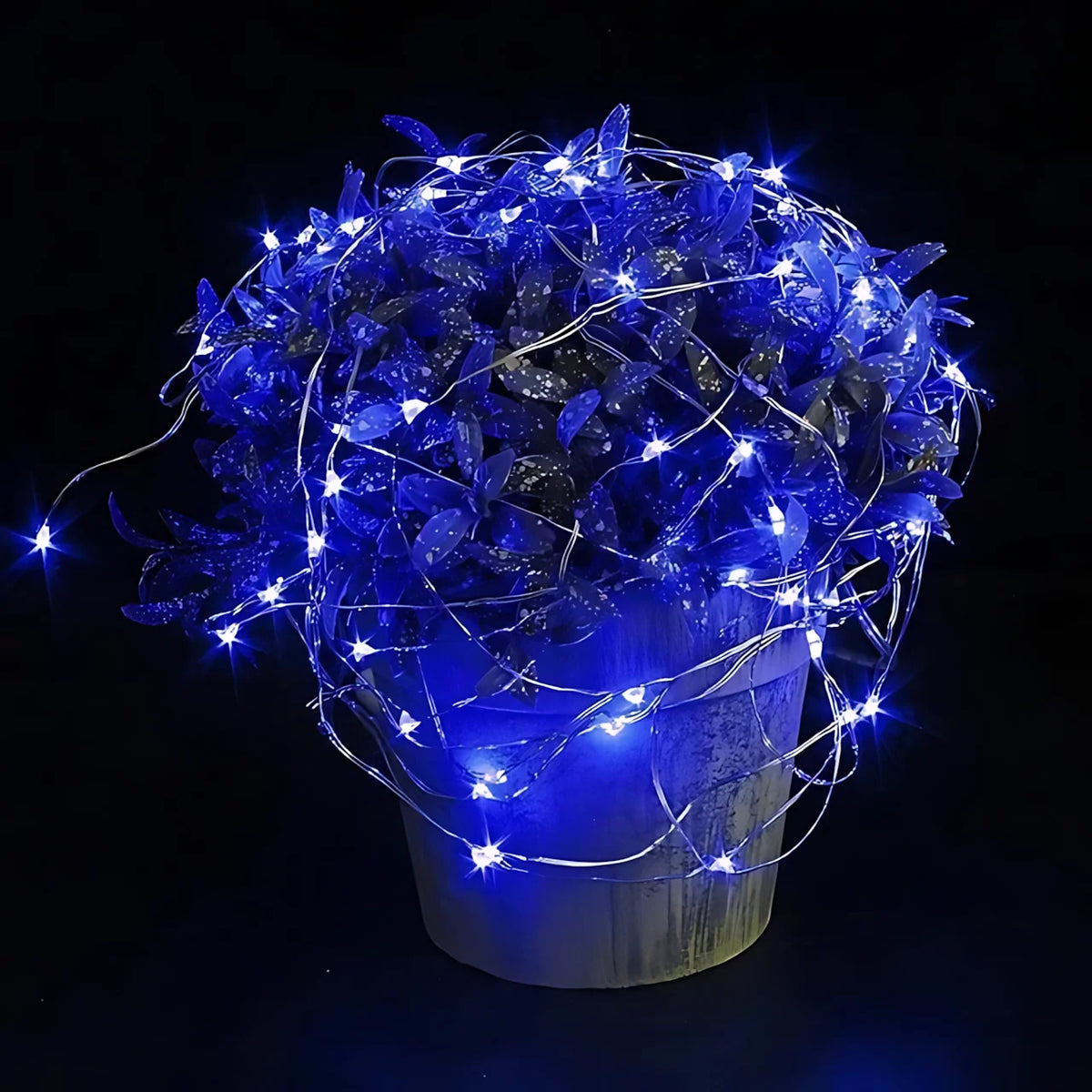 LED String Lights Flexible Wire Waterproof 100-Strand Set