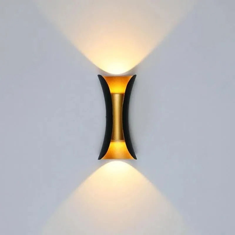 LED Wall Light Curved IP65 Weather-Resistant