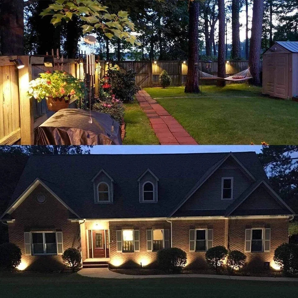 Landscape Spotlights 500-Lumen Adjustable IP65 Set of 10