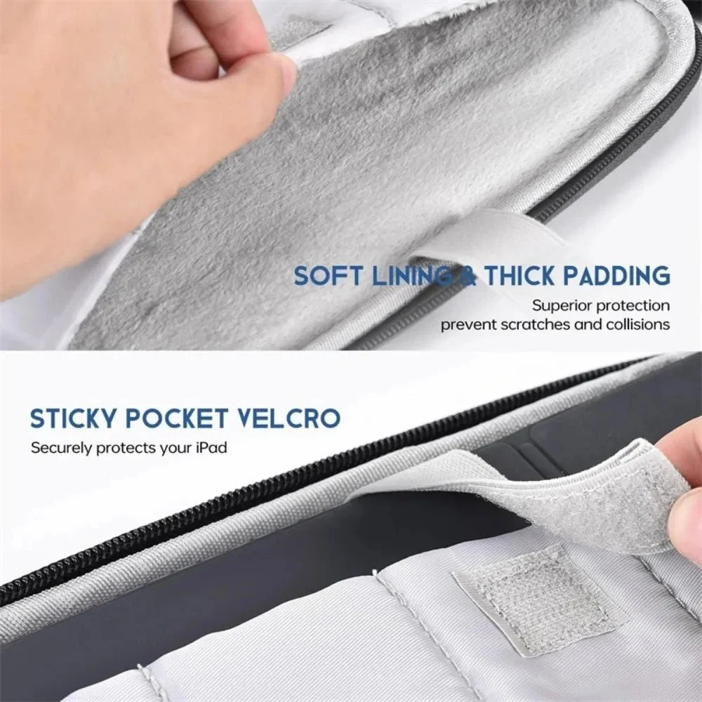 Laptop Sleeve Water-Resistant Impact-Absorbing Padding Slim Lightweight