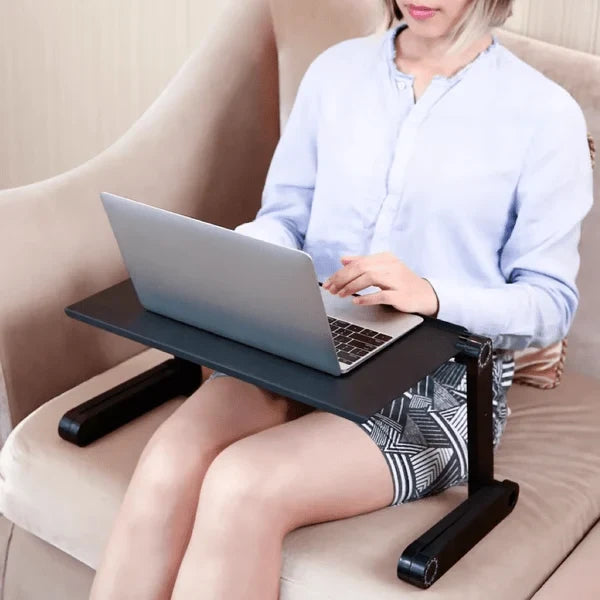 Laptop Stand Adjustable Height With Removable Mouse Pad