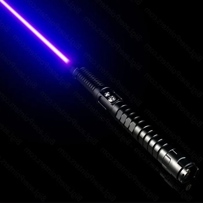 Laser Flashlight Blue Beam Adjustable Focus Fire-Starting Tool