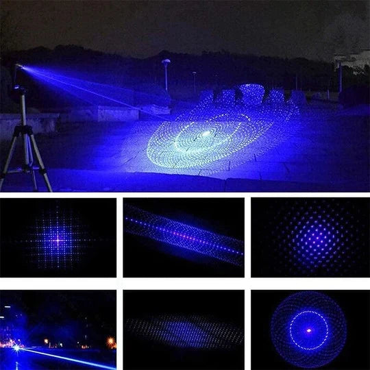 Laser Pointer Adjustable Beam Rechargeable Batteries Included