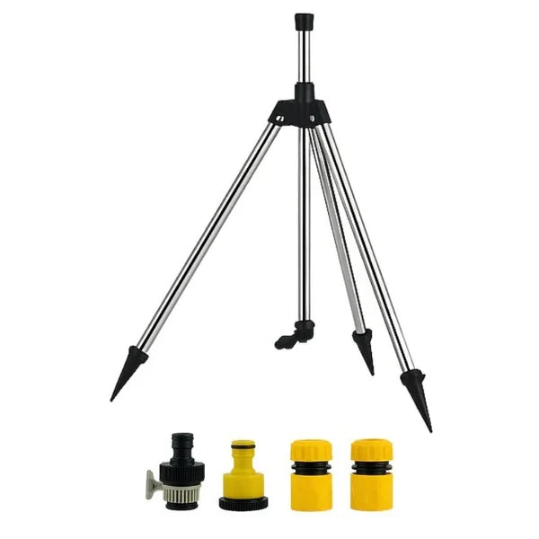 Lawn Sprinkler Adjustable Tripod 360-Degree Rotating Head